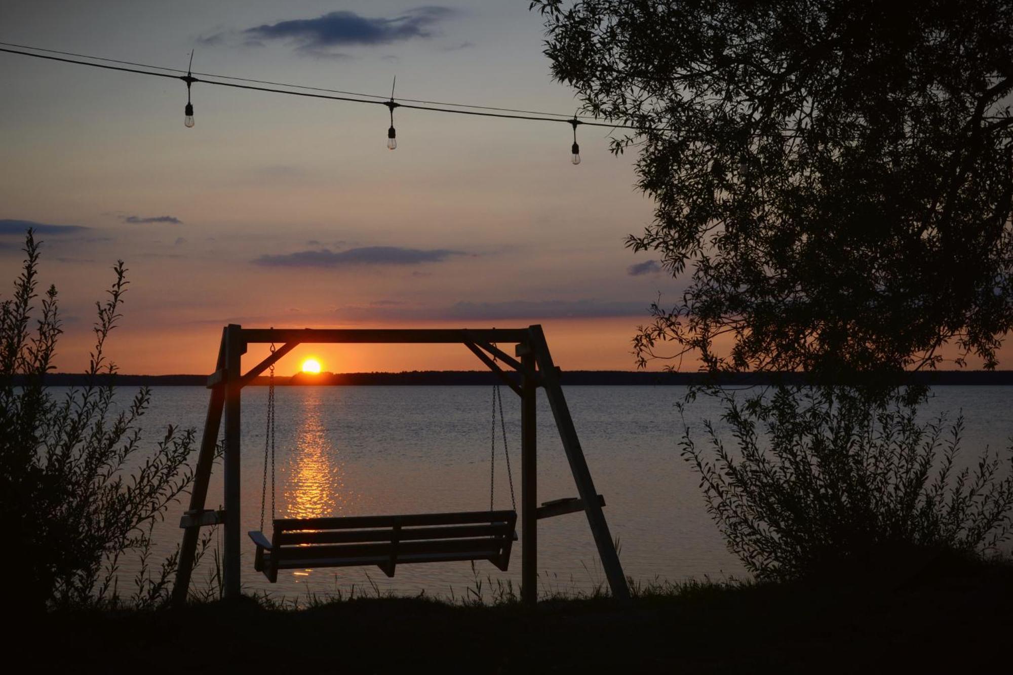 Camping Szczecinek Domy Wypoczynkowe Bagian luar foto